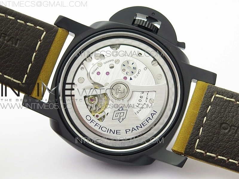 PAM1441 VSF 1:1 Best Edition Black Dial on Brown Asso Strap P.9011 Super Clone